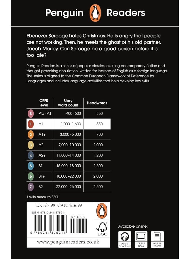 Penguin Readers Level 1: A Christmas Carol (ELT Graded Reader)  - Image 1