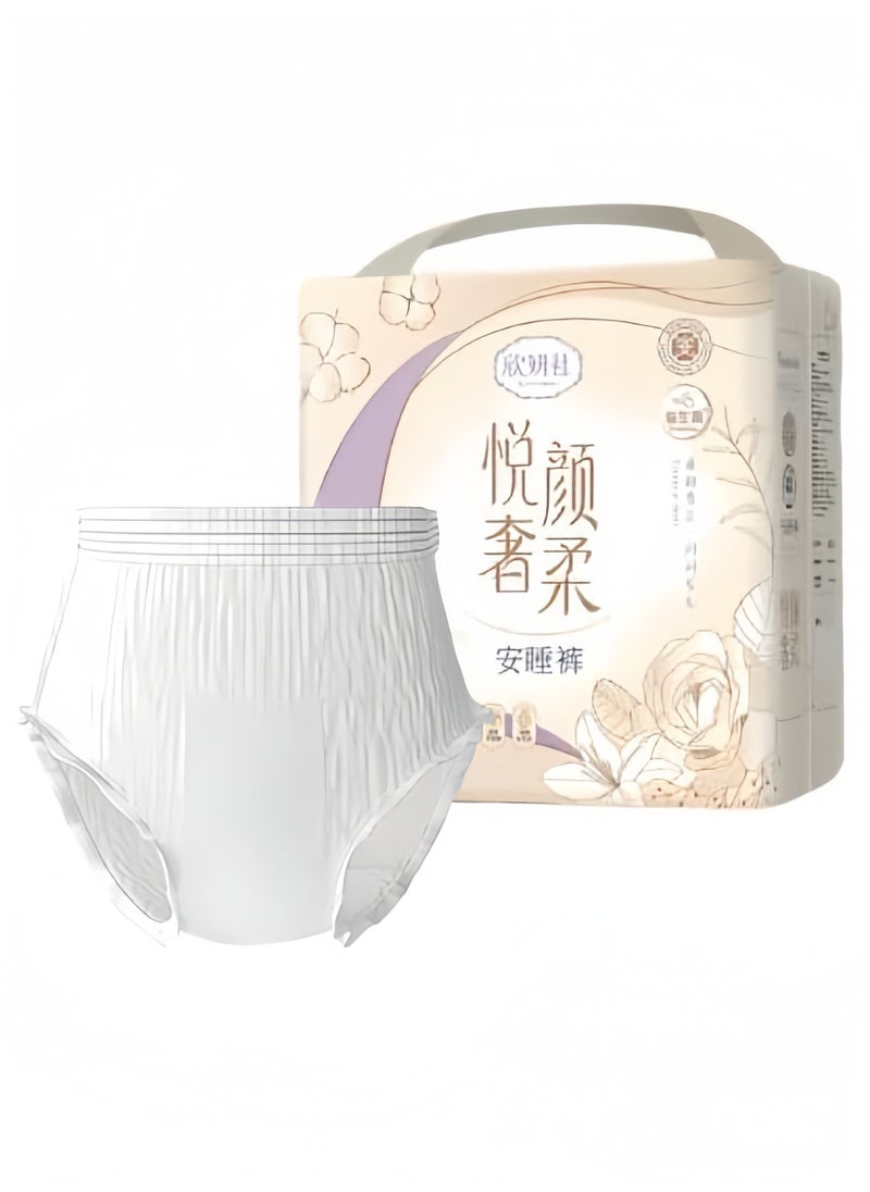 Lesha 42 Counts Overnight Period Panties, High Absorbency Cotton Covered Overnight Comfort, Discreet and Leakproof for Period, Postpartum, and Incontinence  - Image 1