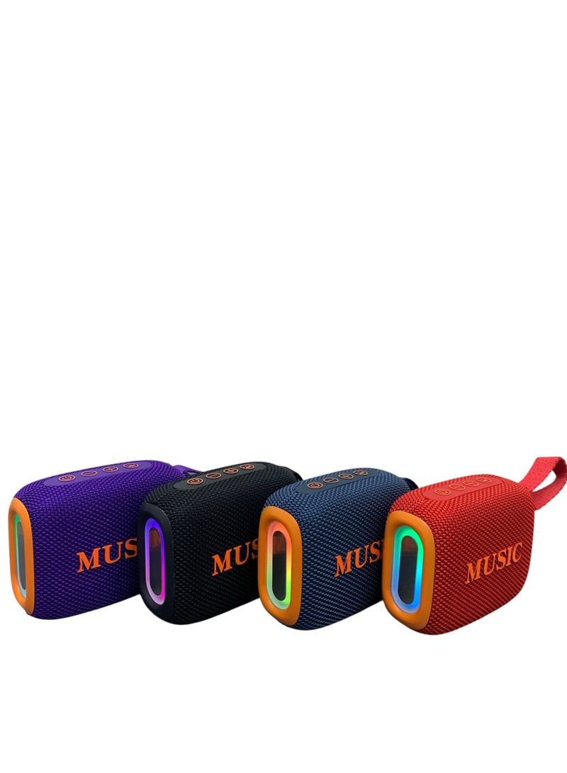 NEW Mini LS-J05 IPX4 Waterproof Wireless Speaker Portable Active USB TF BT Stereo Bass Sound Mini Speaker With FM Radio - Image 2