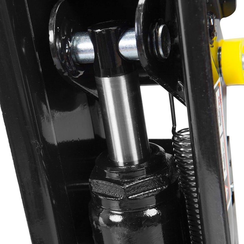 TORIN TORT825051 Hydraulic Low Profile Trolley Service/Floor Jack with Single Piston Quick Lift Pump, 2.5 Ton (5,000 lb) Capacity, Black, Medium - Image 5