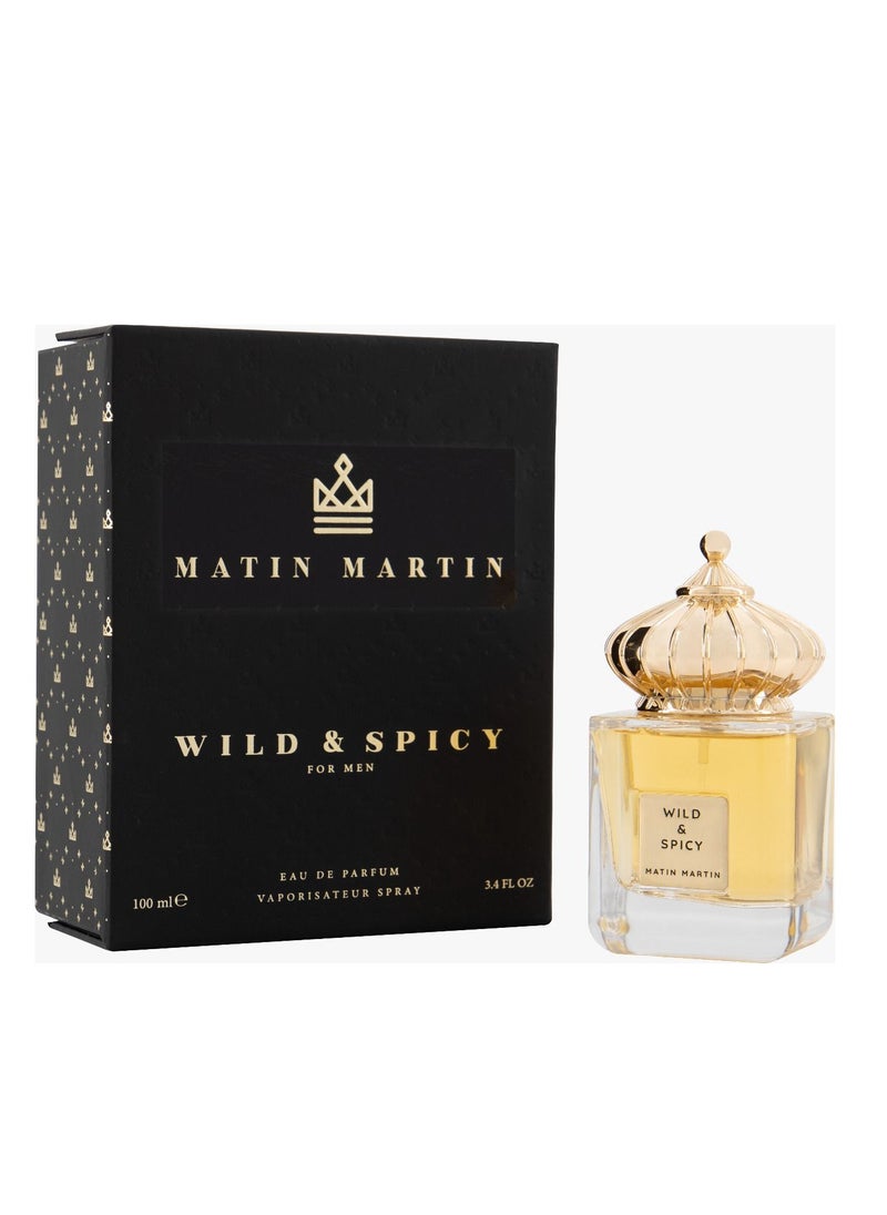 MATIN MARTIN - WILD & SPICY - EAU DE PARFUM FOR MEN - Image 1