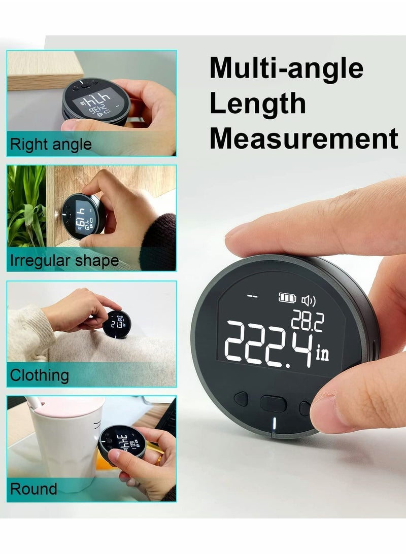 Y&D - Digital Measuring Tape with LED Display, 3 Kinds of Measurement Units, for Irregular Objects - Image 1