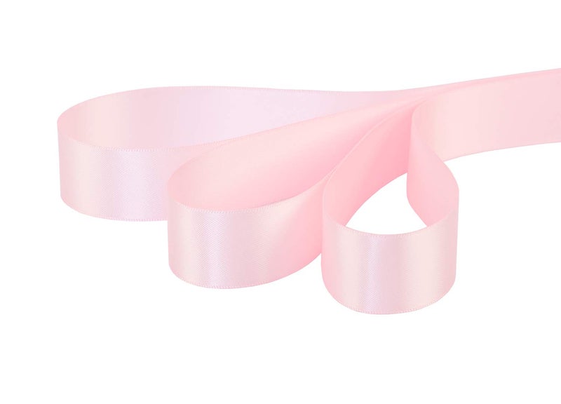 Ribbonitlux 1" Wide Double Face Satin Ribbon 25 Yards (117-Light Pink）, Set for Gift Wrapping, Party Decor, Sewing Applications, Wedding and Craft - Image 2