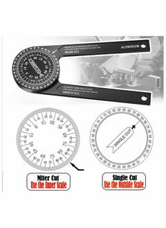 Y&D Miter Protractor Angle Finder, 7 inch Finder  - Image 2