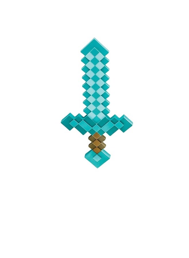 Minecraft Costume Sword and Pickaxe Combo, Official Minecraft Costume Accessory Set for Kids - Image 1