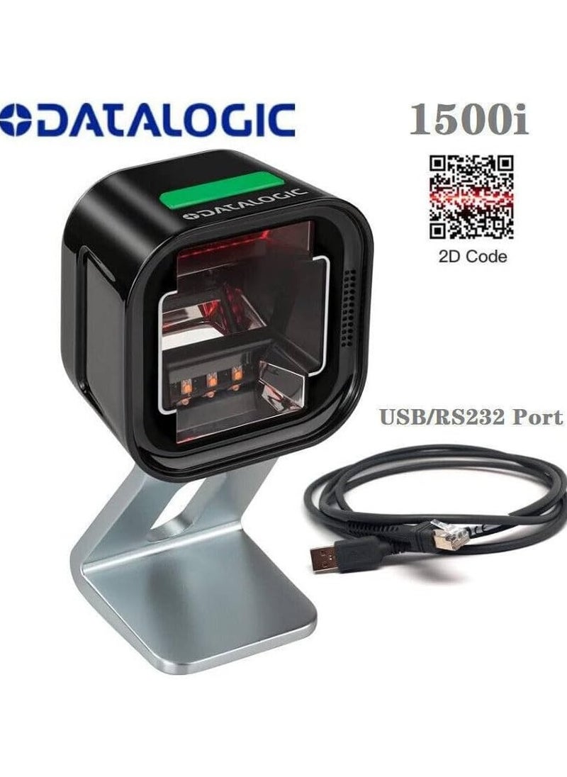 داتالوجيك datalogic Magellan 1500i Vertical Barcode Scanner 2D, USB, multi-IF, kit (USB)  - Image 2