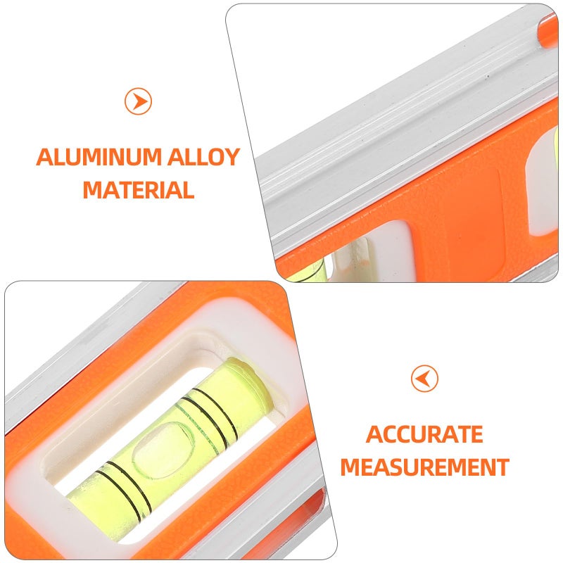 Aluminum Alloy Spirit Level 3 Bubble Mini Measuring Tool for Home Renovation Engineering Layout - Image 4