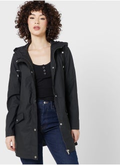 Pocket Detail Button Down Jacket