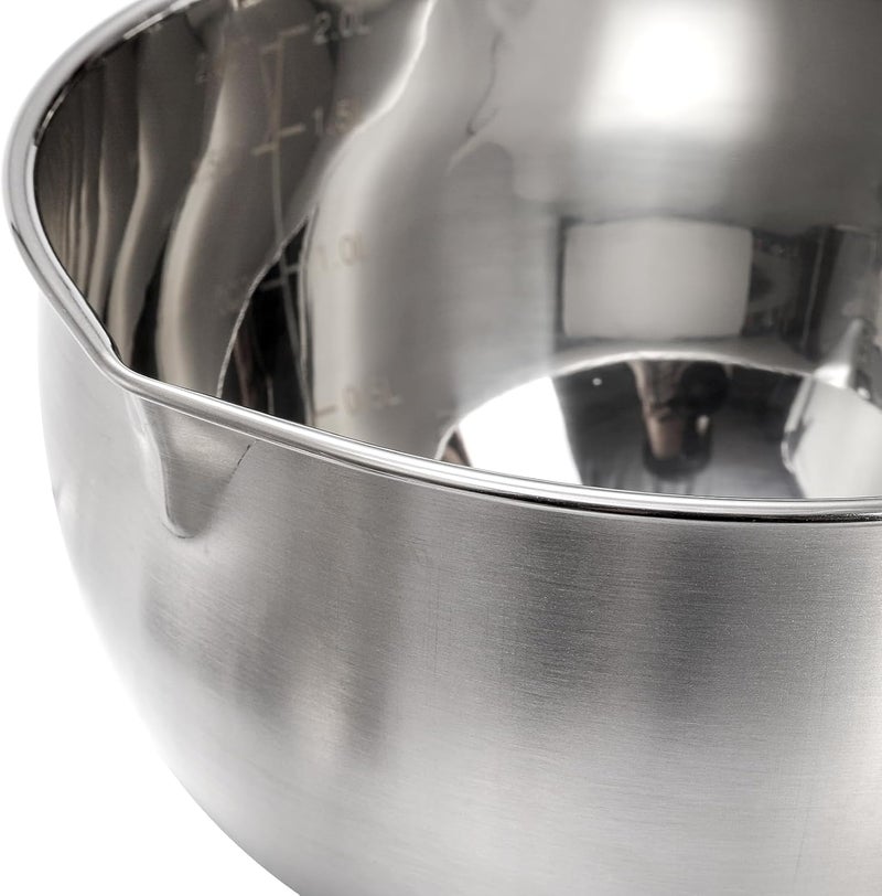 ZENFUN Double Boiler Pot Set with Silicone Spatula, 2000ML/1.8QT Chocolate Melting Pot with 2800ML/2.54QT Stainless Steel Pot, Candy Melting Pot, Chocolate Melter for Butter, Caramel, Cheese, Wax, - Image 5