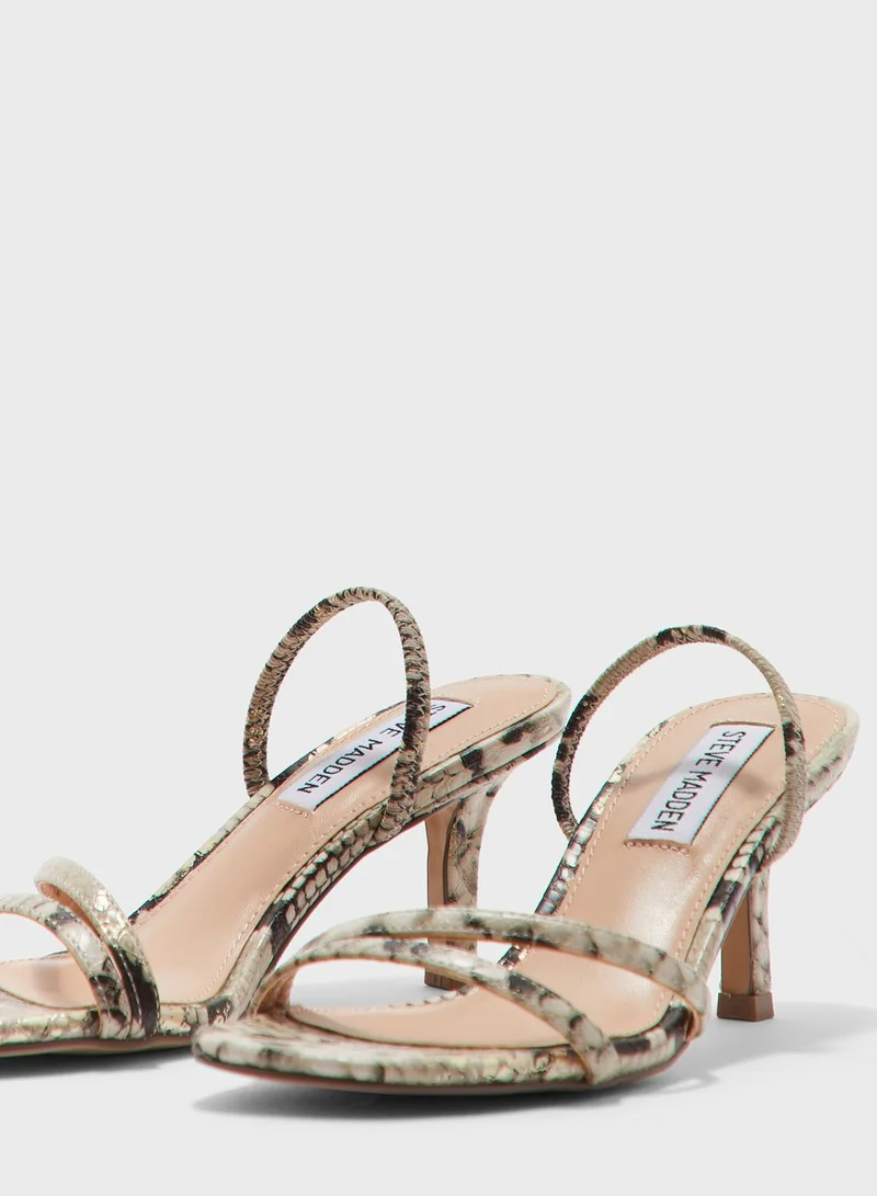STEVE MADDEN Loft Wedge Sandal - Gold