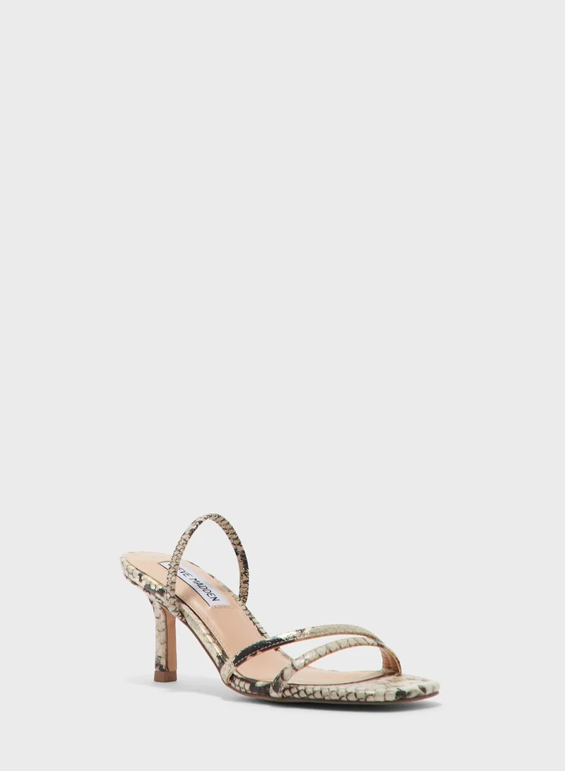 STEVE MADDEN Loft Wedge Sandal - Gold