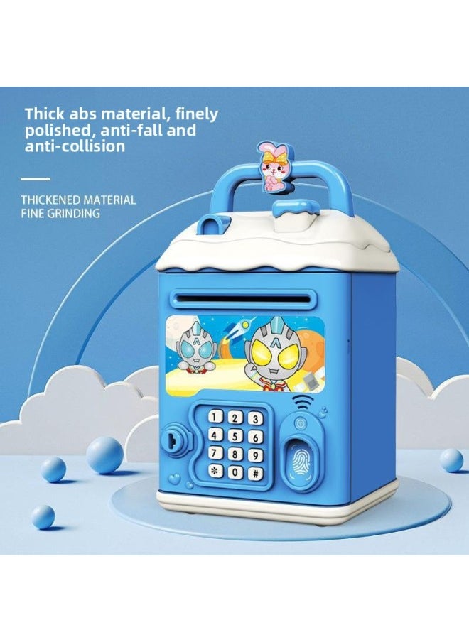 Generic - Can't Get In And Out Of The Year Piggy Bank Only Boys Password Box Kulomi Savings Girls Children Can Access-Color:Kuromi☀Password Key Unlock Without Automatic Banknote Rolling☀Rechargeable Version - Image 1
