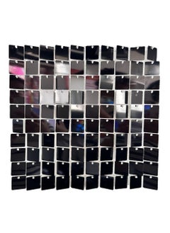 Arabest Sequin Wall Panels for Party Decor JX-2404 Mirror Black 
