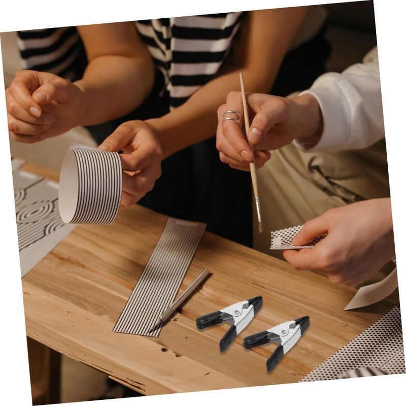 20 Pack Heavy Duty Spring Clamps Coated Plastic Backdrop Clips for Photography Woodworking DIY Wedding Decor - Image 3