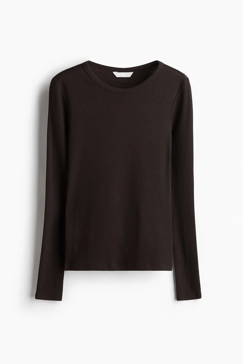 H&M Ribbed cotton top