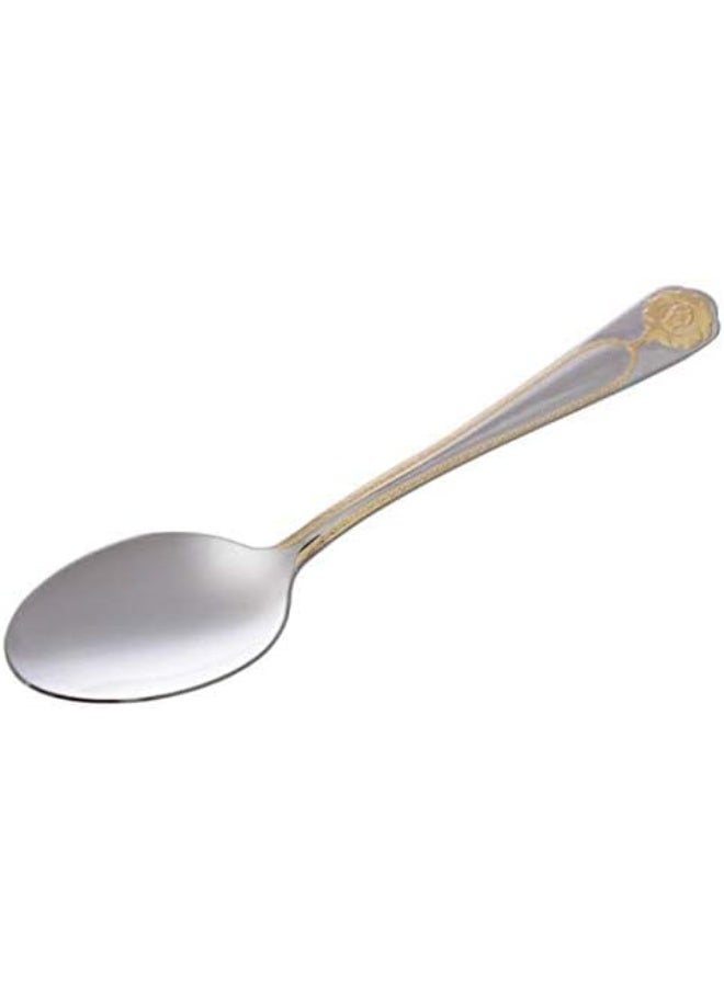 Berger Stainless Steel Cutlery Set with Stand - 24 Piece, Silver - Image 3