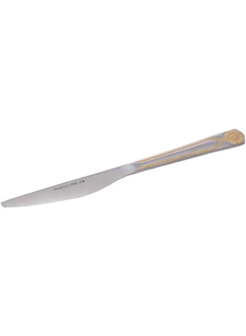 Berger Stainless Steel Cutlery Set with Stand - 24 Piece, Silver - Image 5