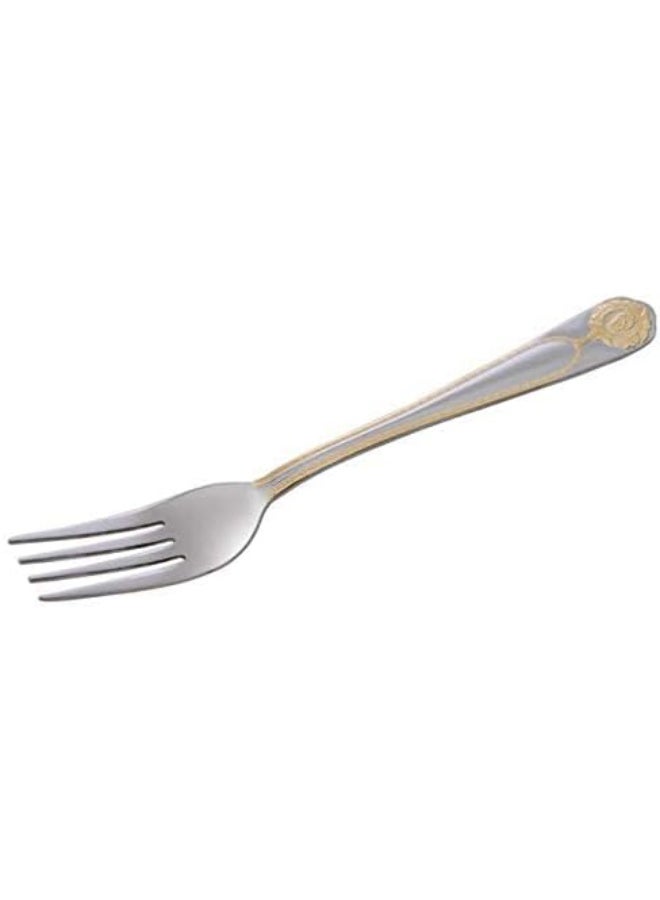 Berger Stainless Steel Cutlery Set with Stand - 24 Piece, Silver - Image 4