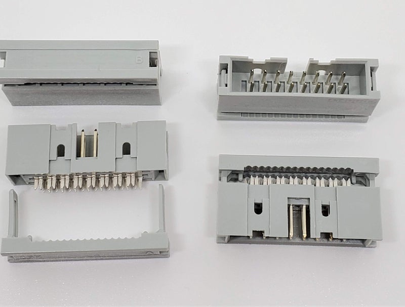 Pc Accessories - Connectors Pro 10-Pack 2X8 16P Dual Rows 2.54mm Shrouded IDC Male Header, 16 Pins Connectors - Image 1