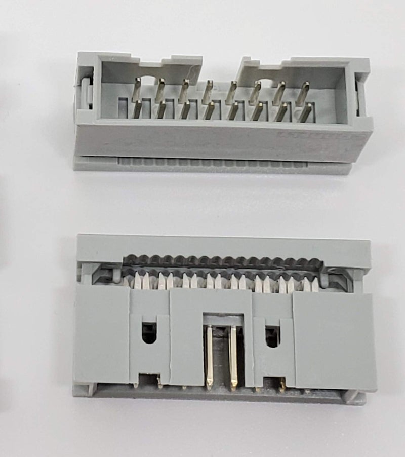 Pc Accessories - Connectors Pro 10-Pack 2X8 16P Dual Rows 2.54mm Shrouded IDC Male Header, 16 Pins Connectors - Image 2