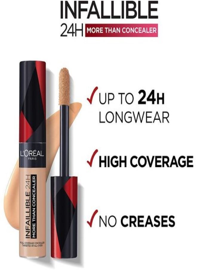 L'OREAL PARIS - Infallible Concealer - Full Coverage Waterproof 326 Vanilla - Image 1