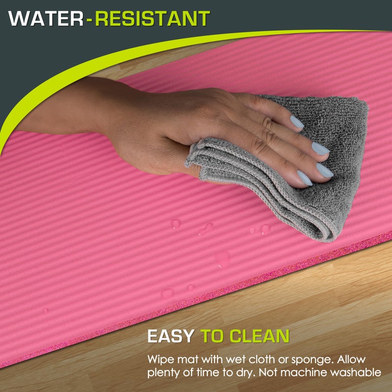 Prosource Fit ProsourceFit Extra Thick Yoga Knee Pad and Elbow Cushion 15mm (5/8â€) Fits Standard Mats for Pain Free Joints in Yoga, Pilates, Floor Workouts - Image 5