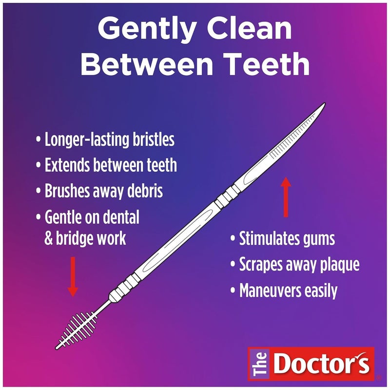 The Doctors BrushPicks Interdental Toothpicks, 275 Count (Pack of 9) - Image 3