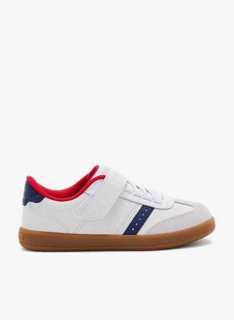 Skechers ZINGER STREET Low Top Sneaker for Kids Unisex - White