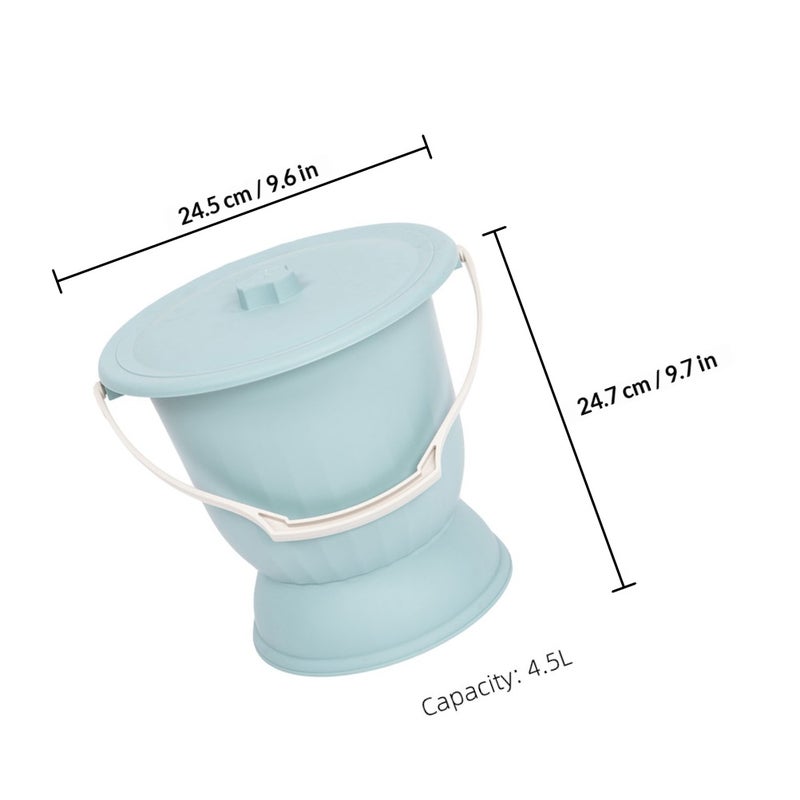 Chamber Pot Portable Toilet Bedroom Urine Pot Spittoon Urine Bucket Potty Urinal Bottle - Image 2