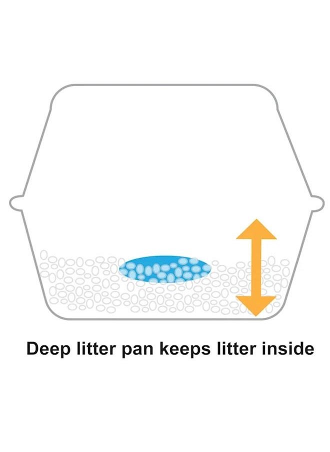 NKX - Hooded Cat Litter Box Large Size with Litter Scoop - Image 1