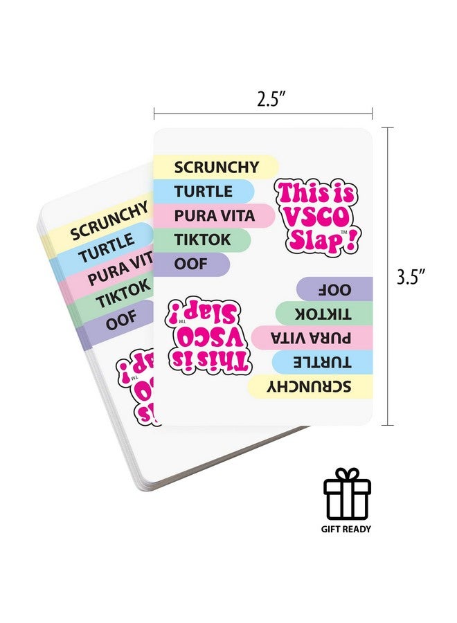 Funwares This is VSCO Slap Card Game - Quick and Fun Party Game - Image 3