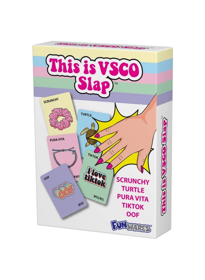 Funwares This is VSCO Slap Card Game - Quick and Fun Party Game - Image 1