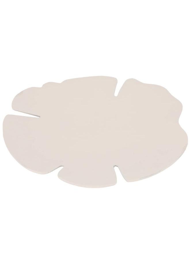 Alsaif Porcelain Serving Plate Flat Beige  - Image 1
