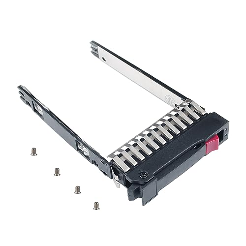 Heretom Hard Drive Tray Caddy 2.5" SSD Mount 500223-001 500223-002 HDD Caddy Compatible for HP G5 G6 G7 DL380 DL360 DL580 BL460c ML350 ML370 ML570 - Image 1