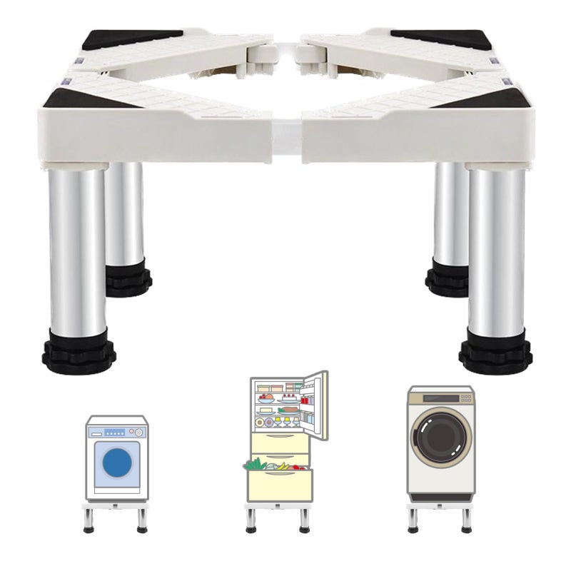 SSEHCWAN SSEHCWAN Washer and Dryer Stands Washing Machine Stand Base Adjustable Appliance Base Max Load 770LB350KG Pedestal for Washing Machine Dryers Refrigerator Increase 94106inch 2427cm Height