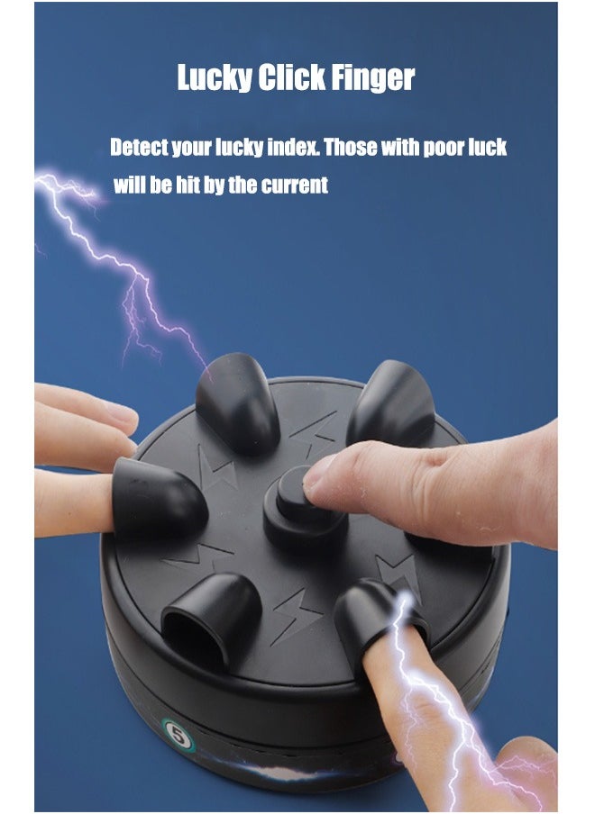 null - Tricky Electric Finger Lie Detector - Finger Shock Game Shocking Roulette Reloaded Shock Table Game The Cogs of Fate Party Drinking Game - Image 1