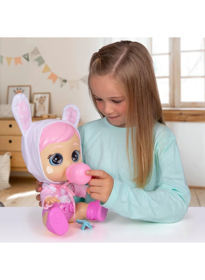 Cry Babies Day Care Baby Doll - Coney, Battery Operated | Cries Real Tears |Interactive Baby Doll | Collectible Soft Doll | Nurturing and Imaginative Play | Sensory Development | Gift for Toddler & Kids - Image 4