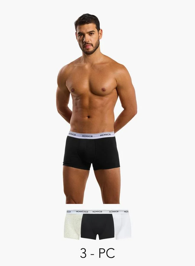 سبلاش فيڤ Men Hipster Trunks - Pack of 3