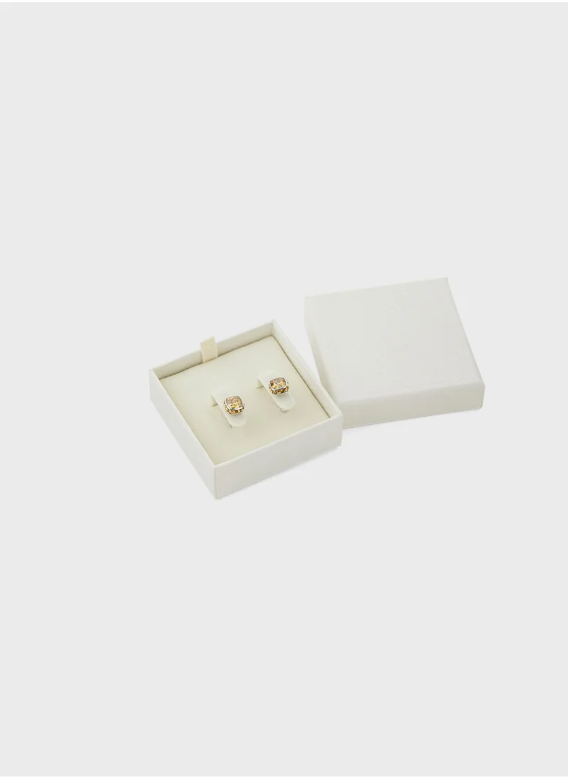 SWAROVSKI November Birthstone Stud Earrings