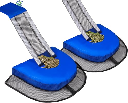 LCHUANG Pro Pool Animal Escape Ramp2Pcs Floating Frog Saver Log for Swimming PoolsDurable Critter RampSummer Small Animal RescueEscape PlatformPrevent Drowning with Easy Installation Blue2Pack - Image 1