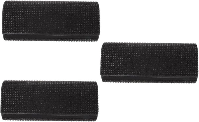 FAVOMOTO 3pcs Car Sunglasses Holder Bling Rhinestone Visor Glasses Storage Organizer for Women Stylish Eyewear Accessory for Cars Suvs and Trucks Keeps Glasses and Items Safe - Image 1
