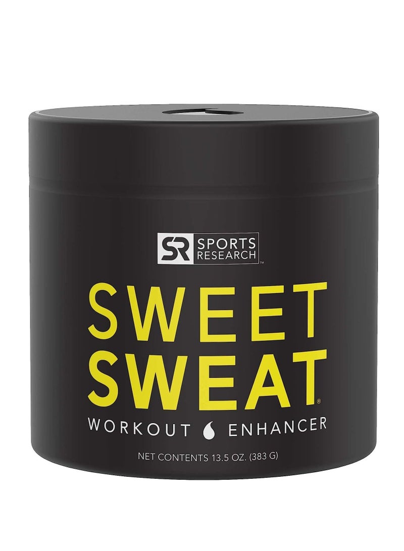 SPORTS RESEARCH Sweet Sweat Workout Enhancer Gel 13.5oz Jar  - Image 1