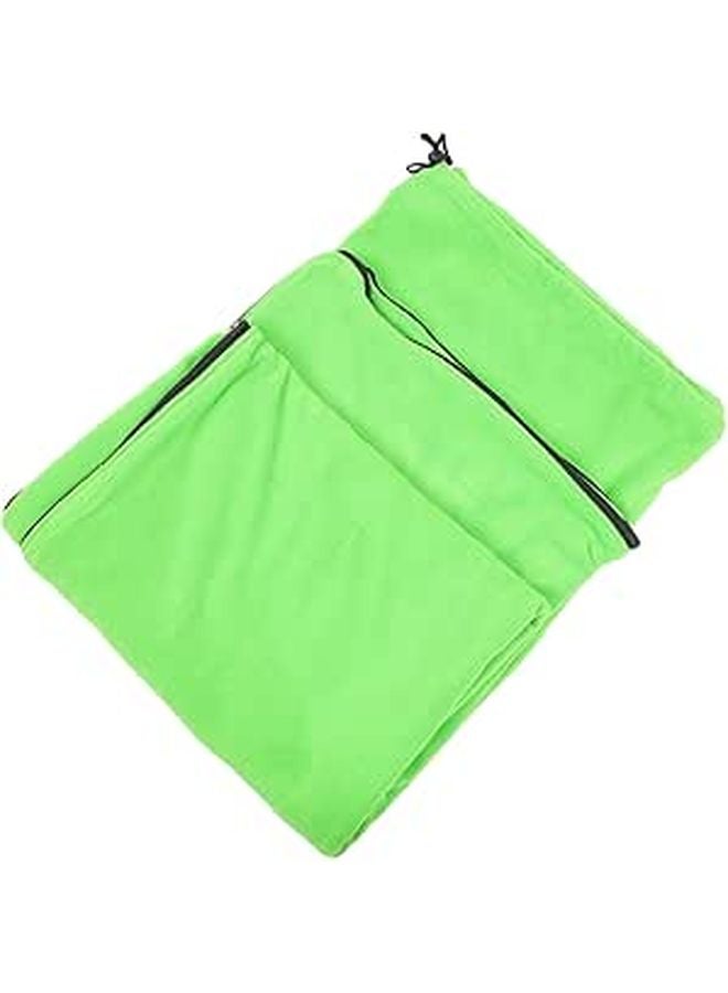 Lightweight Fleece Sleeping Bag for Adults Compact Portable Outdoor Camping Fall - Image 1
