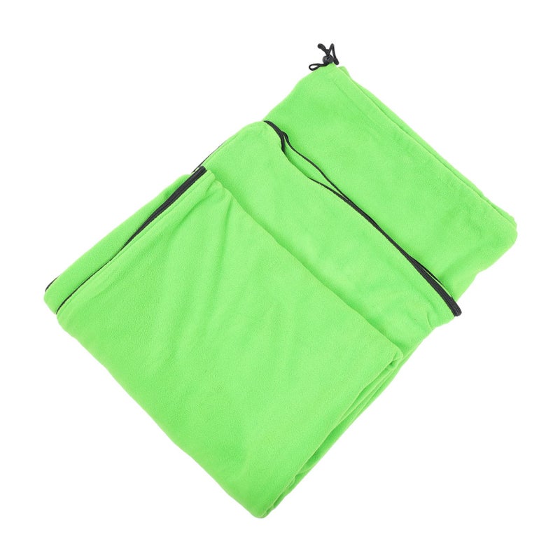 Lightweight Fleece Sleeping Bag for Adults Compact Portable Outdoor Camping Fall - Image 2