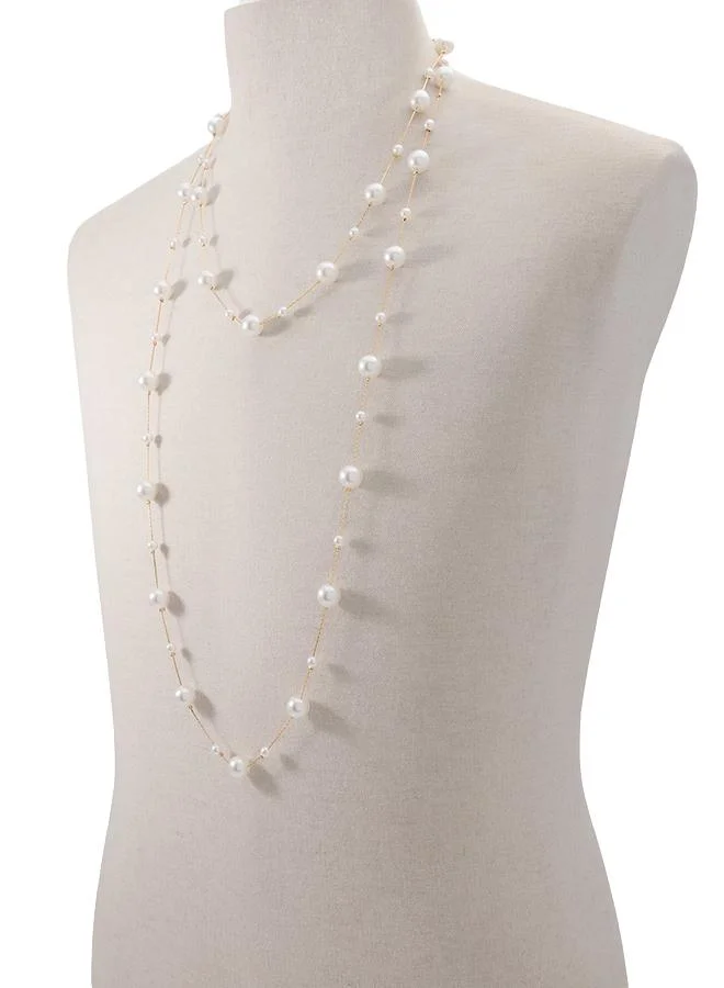 Aldo  Rolia Ladies White Necklace for Women | Best Price UAE