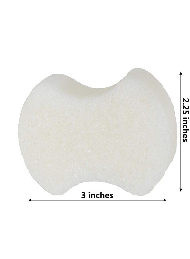 spongeables Spongables Pedi Scrub Foot Exfoliating 20+ Wash Sponge, Coconut Colada, 3 Count - Image 2