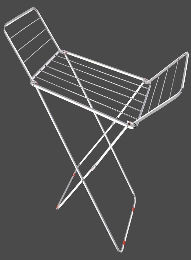 SUNDRY Eco-Friendly Stainless Steel Laundry Rack: Portable, Foldable & Durable - Ideal for Compact Living - Image 3