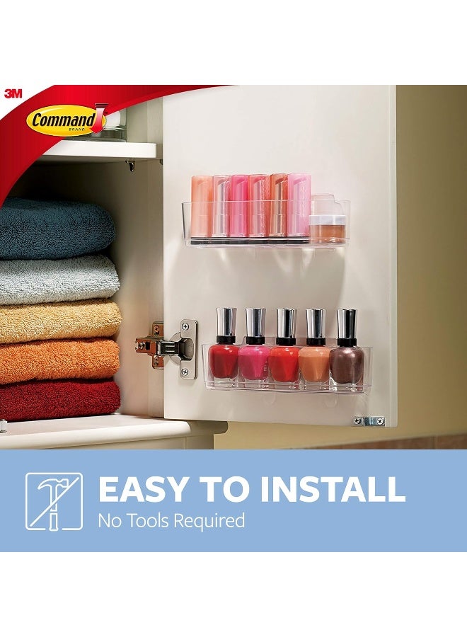 Command Medium Caddy Holds up to 2 lb 75 x 21 x 21 1 Caddy with 4 Command Strips Damage Free Organization Wall Mount to Cabinet Kitchen Pantry Closet or Under Sink - Image 2