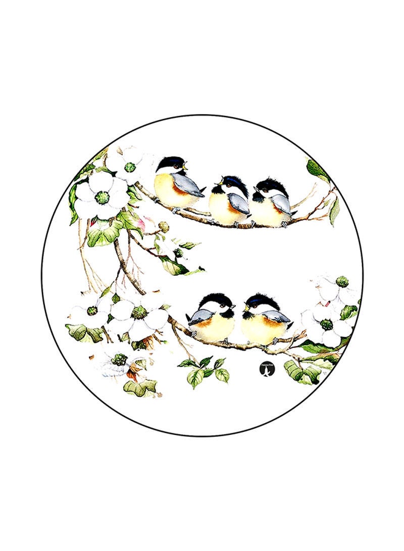 RKN Printed Round Mouse Pad Multicolour