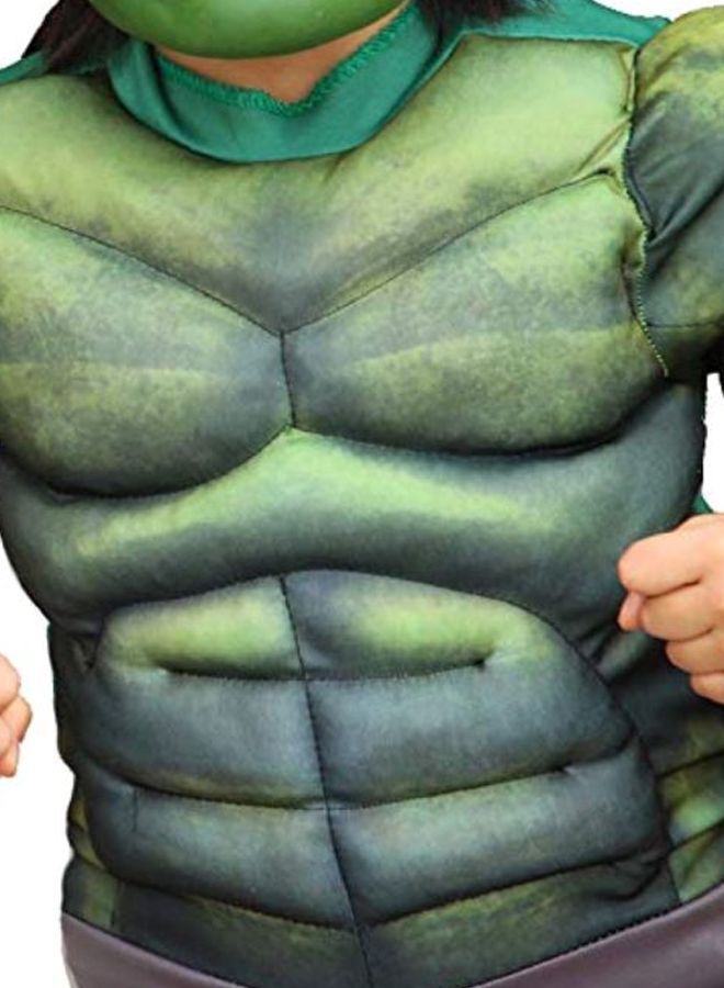 NIBEMINENT Avengers Hulk Costume With Muscle And Mask 6 - 7 Years - Image 4